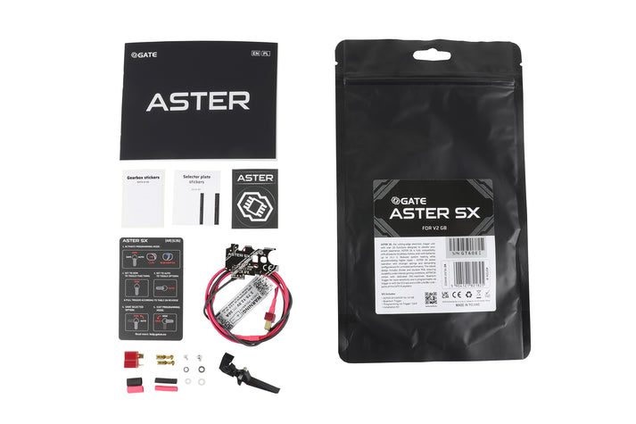 GATE製 ASTER SX V2 Ver2メカボックス用 後方配線