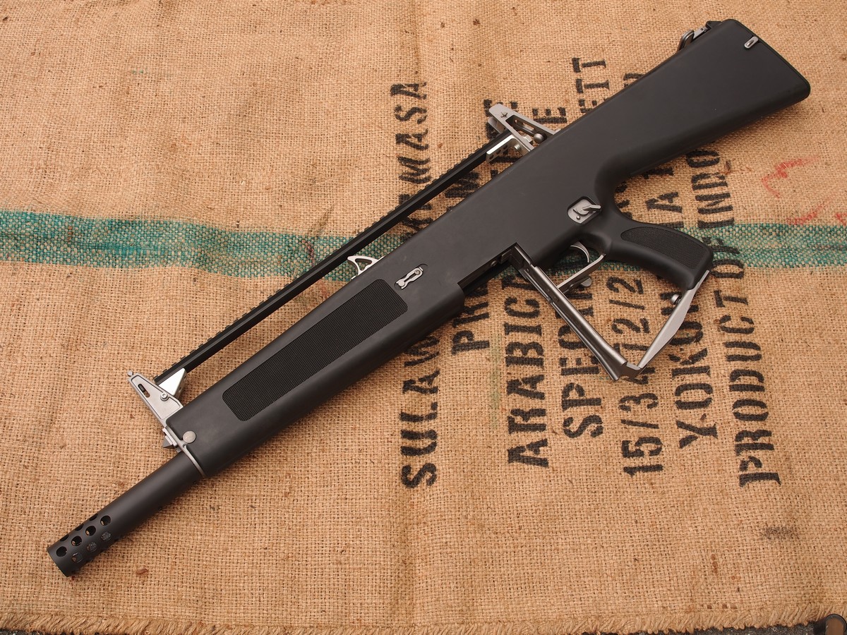 戦民思想製 AA12用マズルブレーキ 「ホエール」150mm