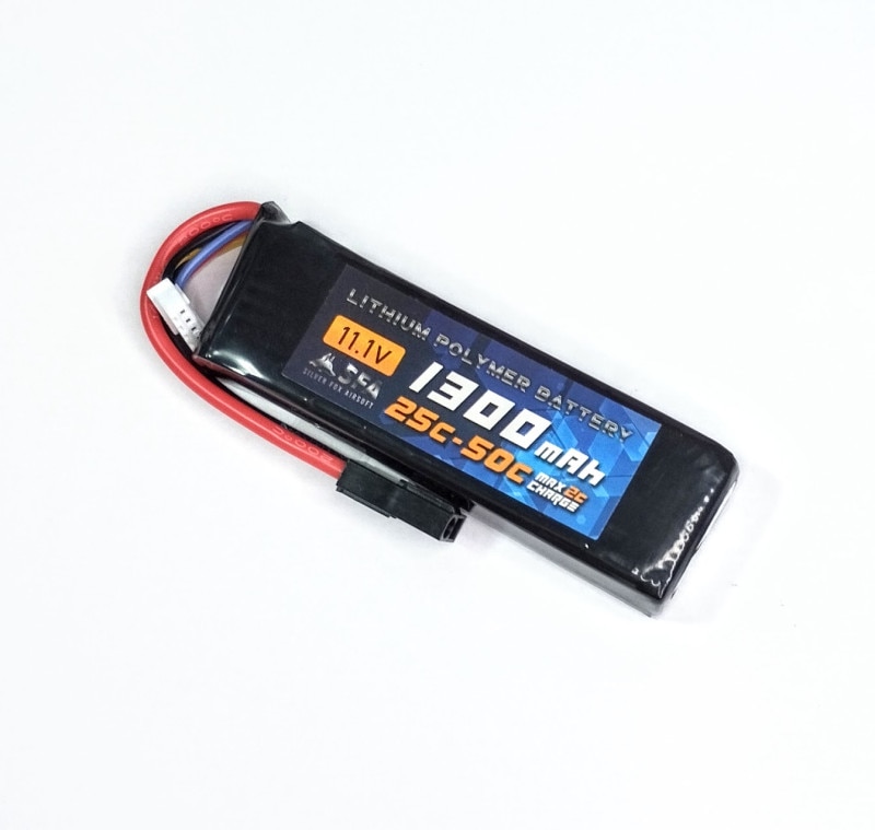 SFA製 11.1V1300mAh 25C-50C ミニSタイプ