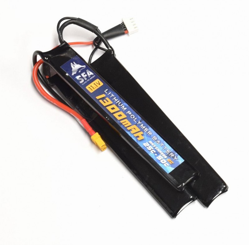 SFA製 11.1V1300mAh 25C-50C セパレートタイプ XT30U