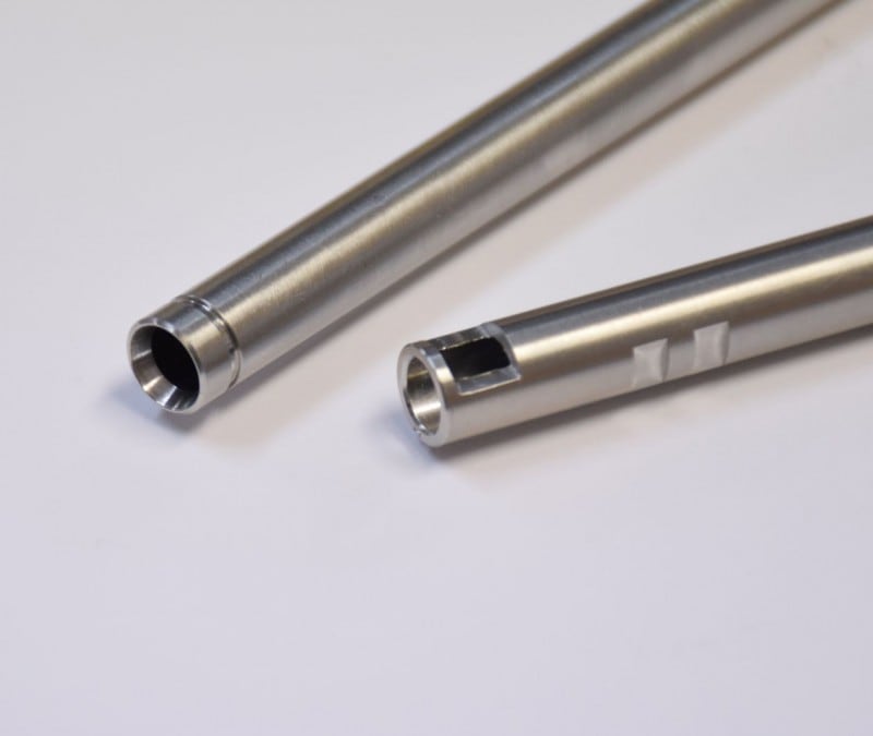 ZC製電動ガン用ステンレスバレルφ6.02mm L247mm