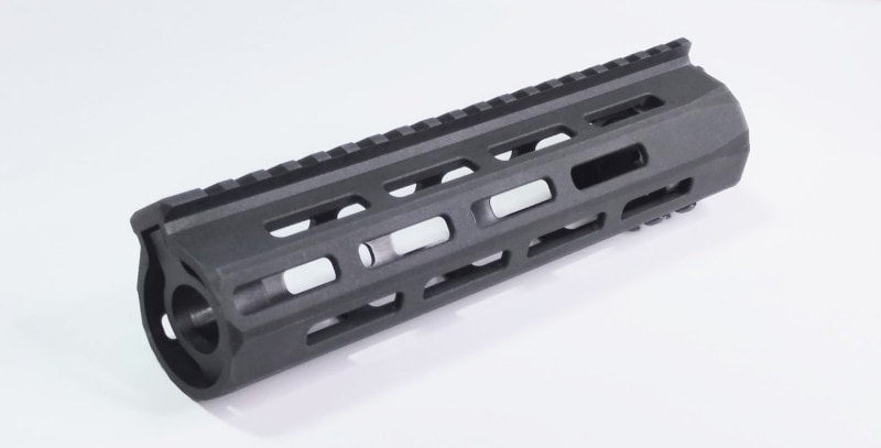 ZC製 超軽量 M-LOKポリマーハンドガード 8インチ