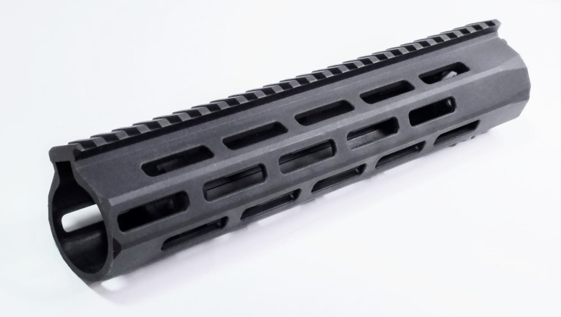 ZC製 超軽量 M-LOKポリマーハンドガード 10インチ