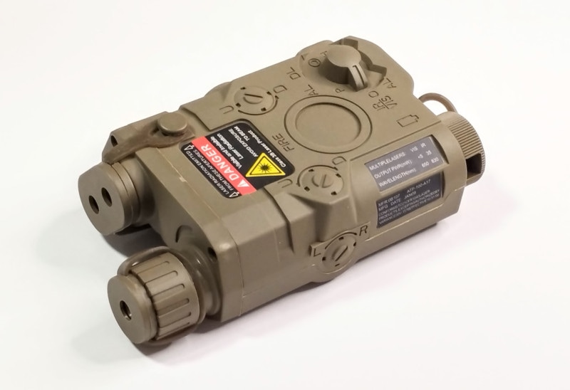 ZC製 PEQ-15 タイプ ダミーバッテリーケース TANカラー