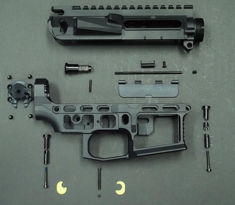 RETRO ARMS製 CNC Receiver AR15 (Skeletonized) - C