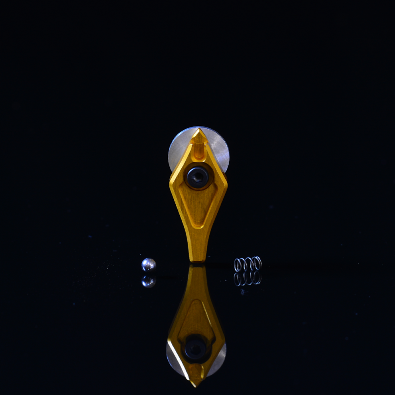 MANCRAFT製 M4/M16用CNCカスタムファイヤーセレクター ゴールド