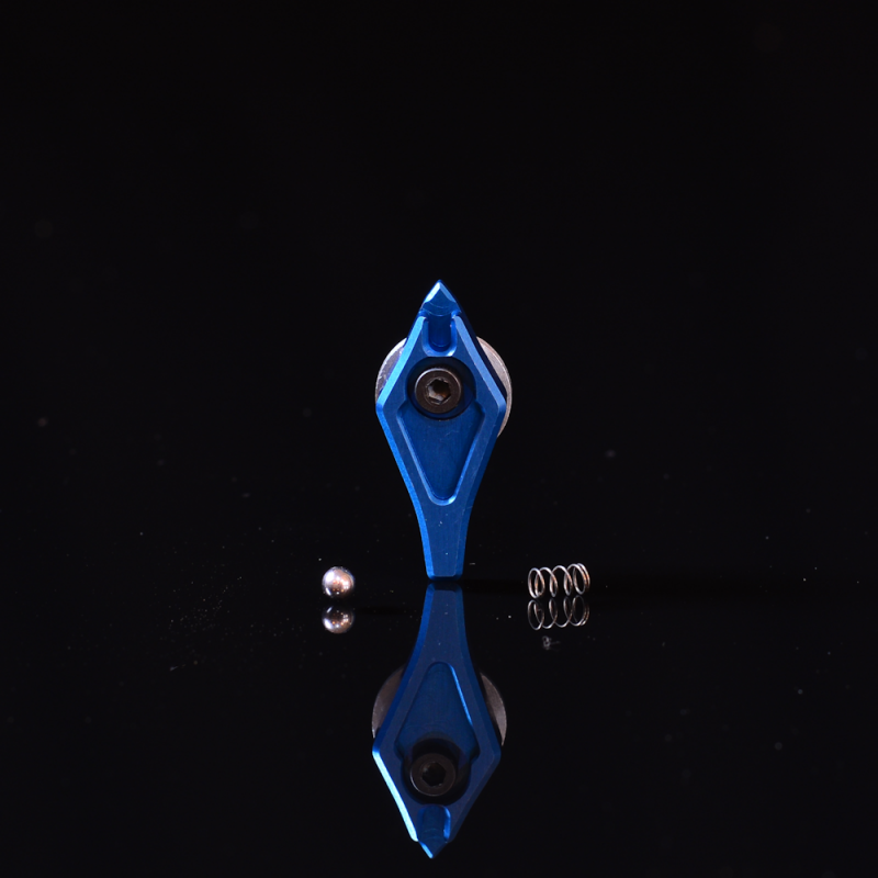 MANCRAFT製 M4/M16用CNCカスタムファイヤーセレクター ブルー