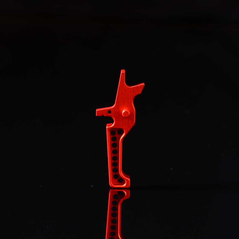 MANCRAFT製 M4/M16用CNCトリガーVer.4 レッド