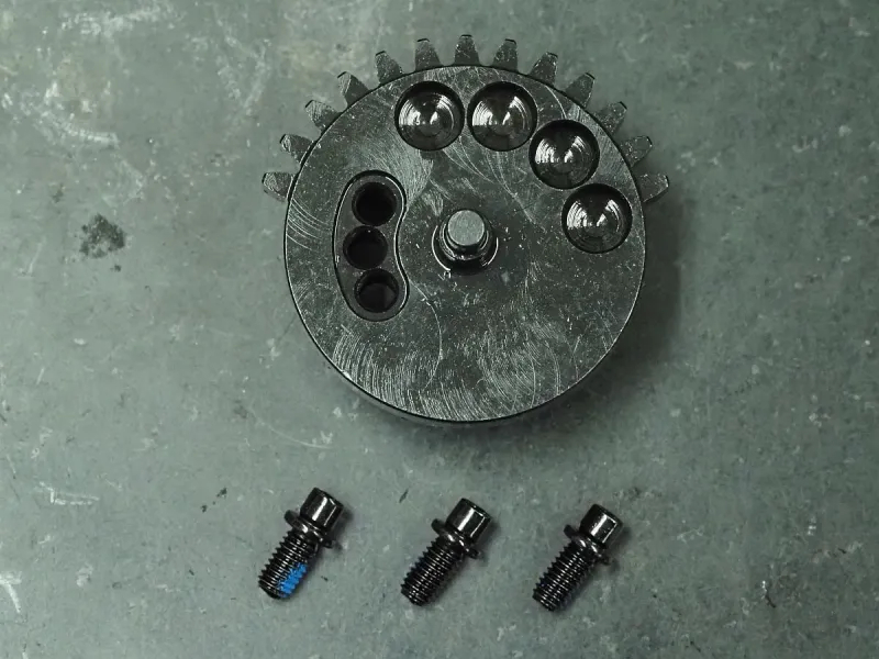 RETRO ARMS製 CNC Sector gear PandoRA - MoPin 10:1 SS 13T