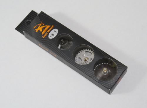 SuperShooter製 ベアリング入り強化ギア 18:1