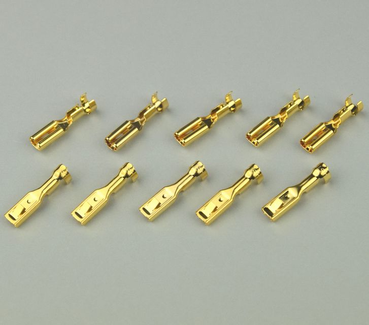 ２４金メッキモーター用端子(100個)