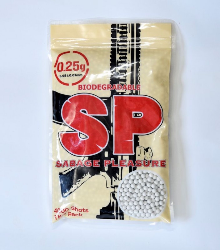 SPバイオBB弾0.25g 大袋(800ｇ)
