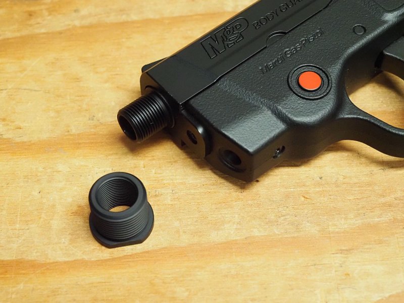 G.A.W製  東京マルイ製BODY GARD380用サプレッサーバレルベース