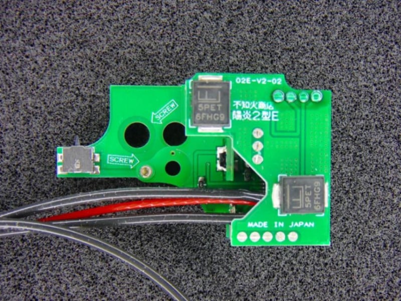 不知火商店製 陽炎2型E　後方配線