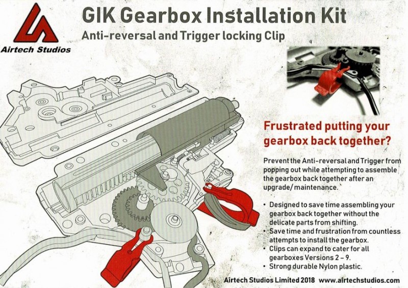 Airtech Studios製 Gearbox Installation Kit