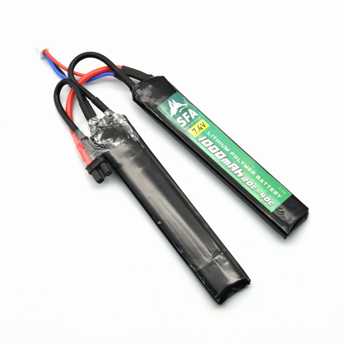 SFA製 7.4V1000mAh 20C-40C ショートセパレートタイプ XT30Uコネクタ