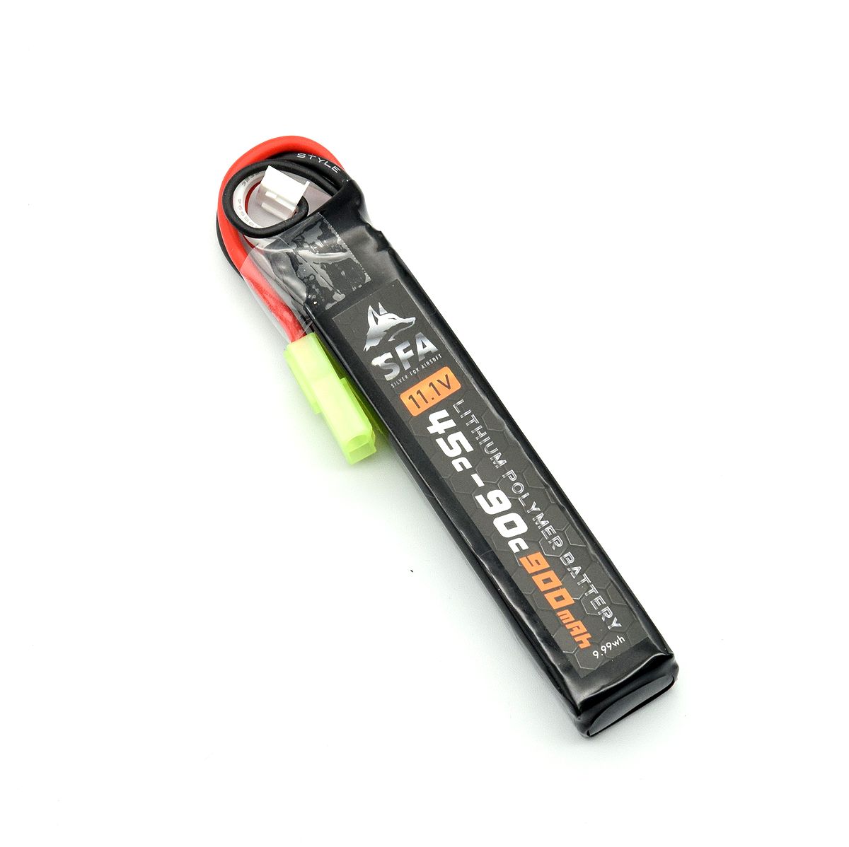 SFA製 11.1V900mAh 45C-90Cショートスリム ミニコネクタ