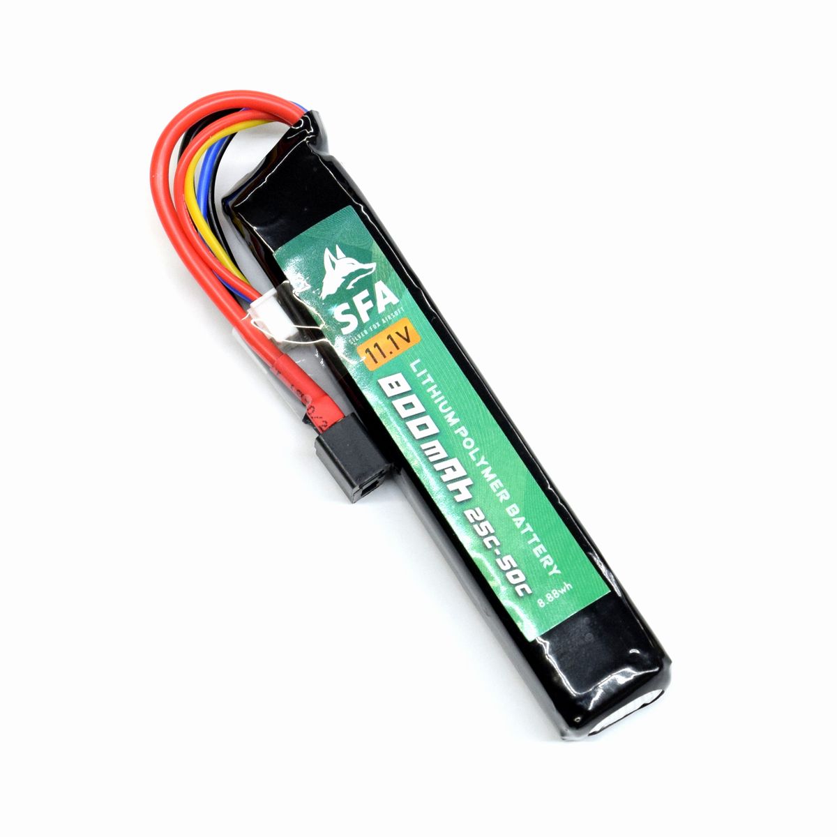 SFA製 11.1V800mAh 25C-50C ショートスリムタイプ T字コネクタ