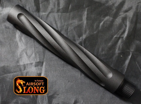 SLONG製 アウターバレルエクステンション スパイラル加工 117ｍｍ