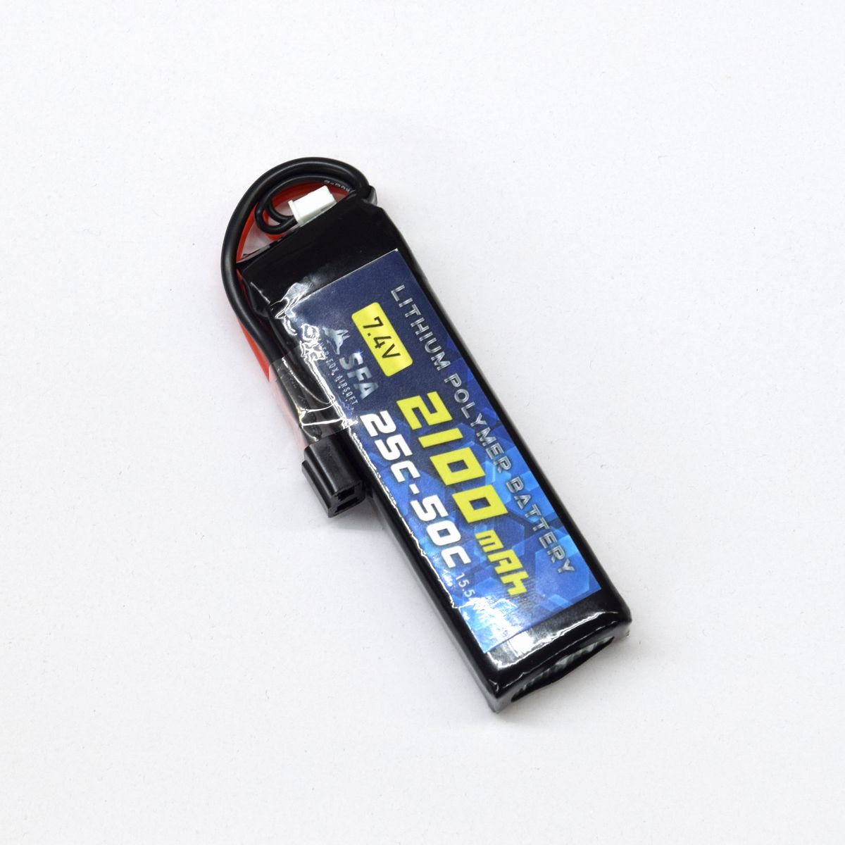 SFA製 7.4V2100mAh 25C-50C ミニSバッテリー T字コネクター