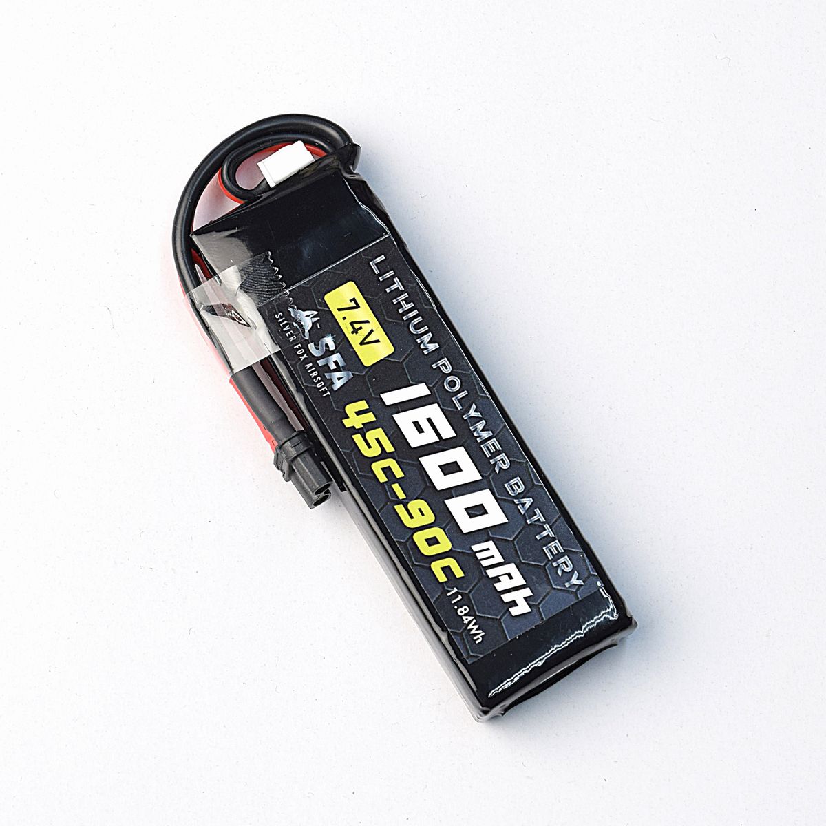 SFA製 7.4V1600mAh 45C-90C ミニSバッテリー XT30コネクタ
