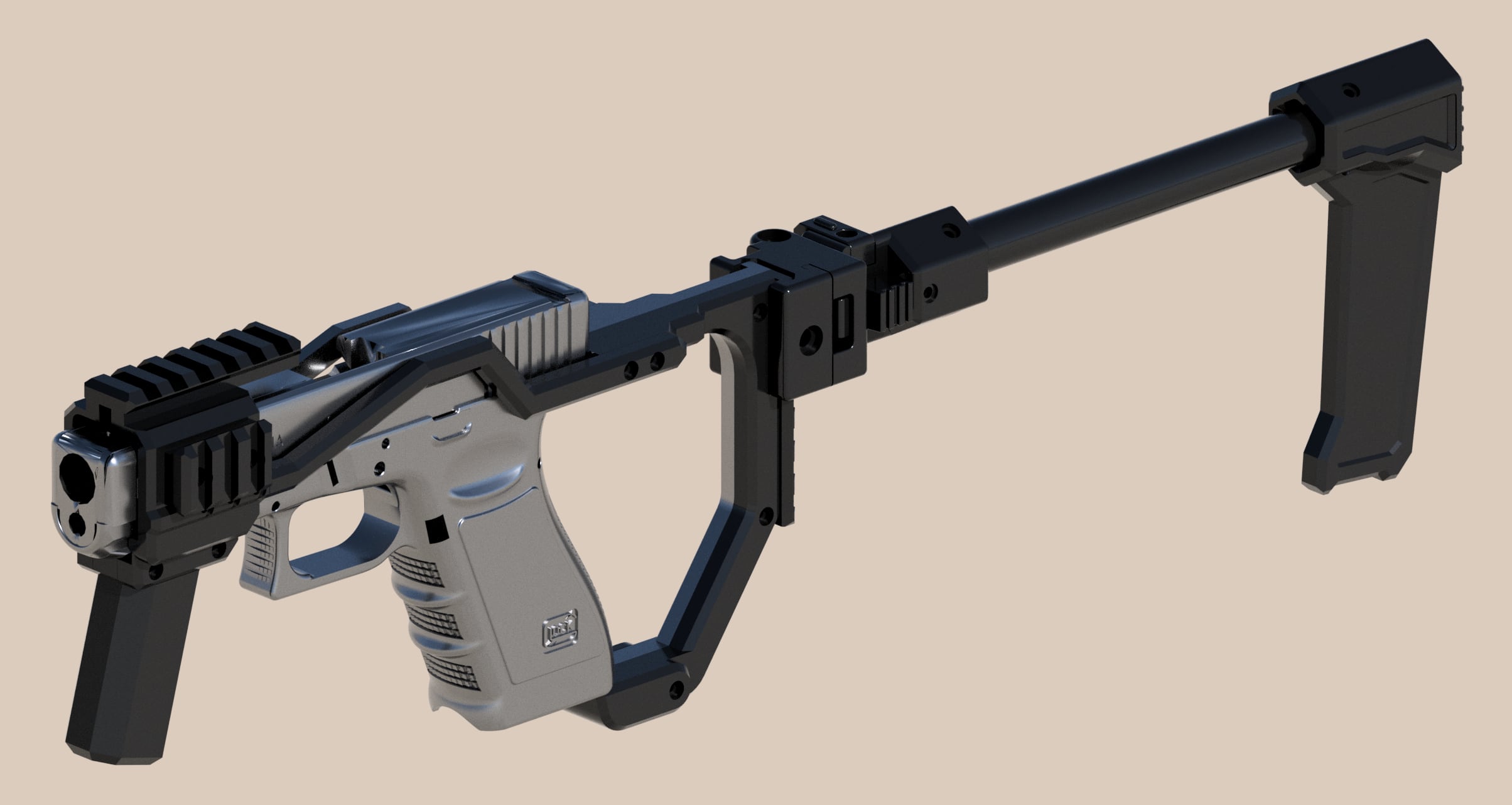 ミリデコ製 グロックカービンキット Ver.2　フルセット