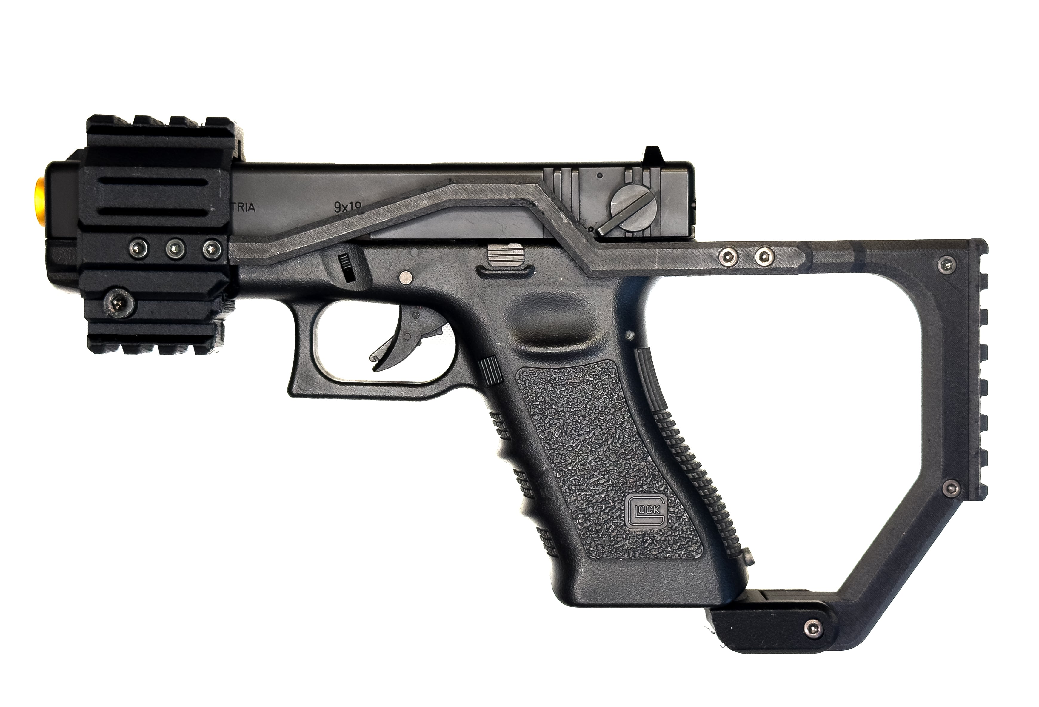 ミリデコ製 グロックカービンキット Ver.2用アダプター（TM,グロックGEN4）