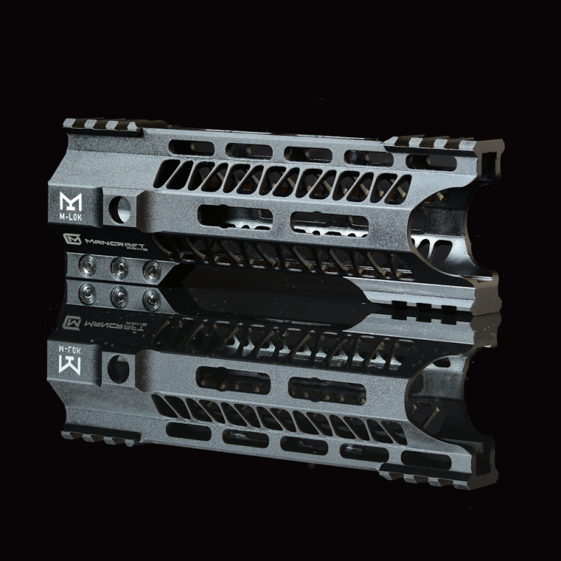 MANCRAFT製 CNC M4/M16 ハンドガード Ver1 7インチ　ブラック