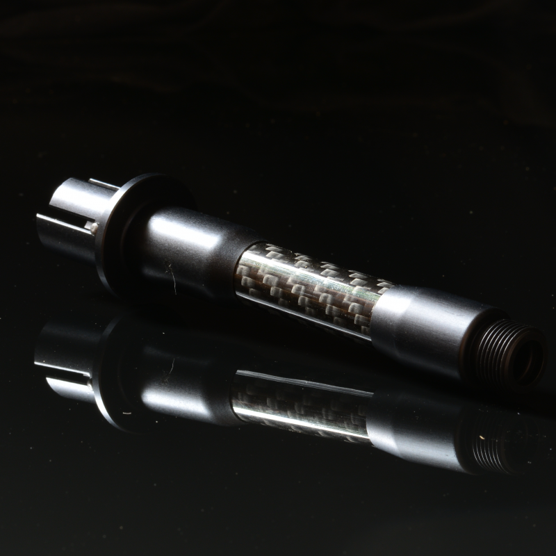 MANCRAFT製 M4/M16 電動ガン用 ハイブリッドCNCカーボン アウターバレル　5インチ