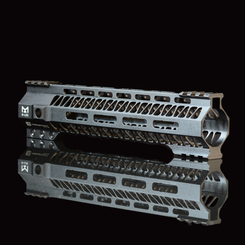 MANCRAFT製 CNC M4/M16 ハンドガード Ver2 7インチ　ブラック