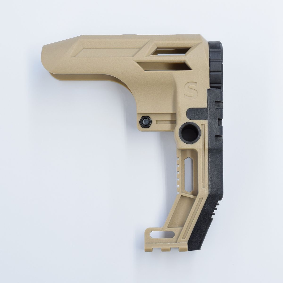 SLONG製 M4用ストック Ngel of Death Stock TAN 電動/ガスブロ対応
