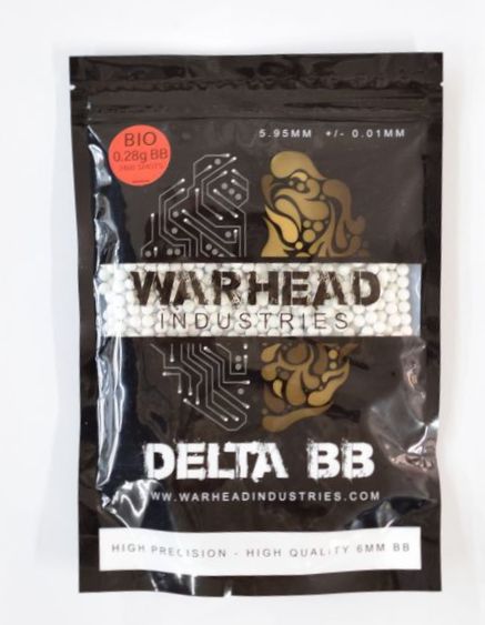 WARHEAD製　天然由来成分PLA配合 BB弾 0.28g 約2400発