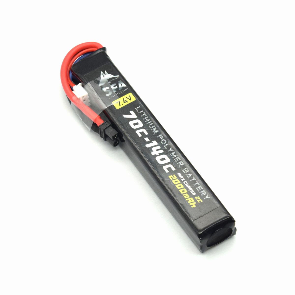 SFA製 7.4V2000mAh 70C-140C スリムタイプ XT30Uコネクタ