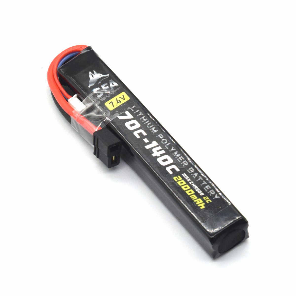 SFA製 7.4V2000mAh 70C-140C スリムタイプ T字コネクタ