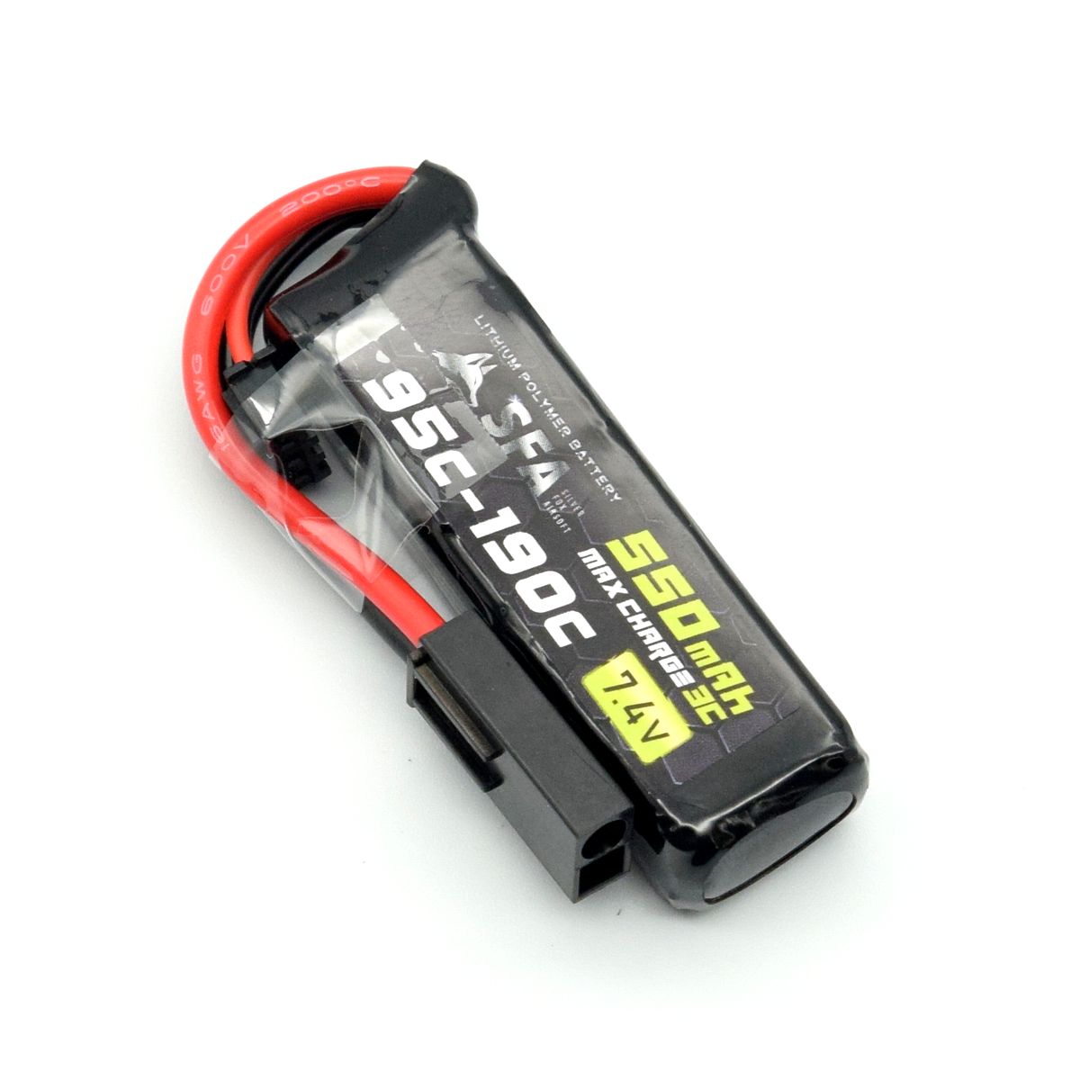 SFA製 7.4V550mAh 95C-190C ミニコネクタ