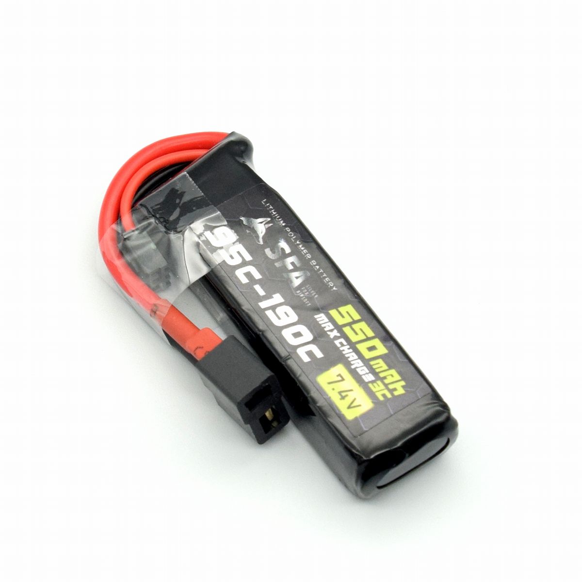 SFA製 7.4V550mAh 95C-190C T字コネクタ