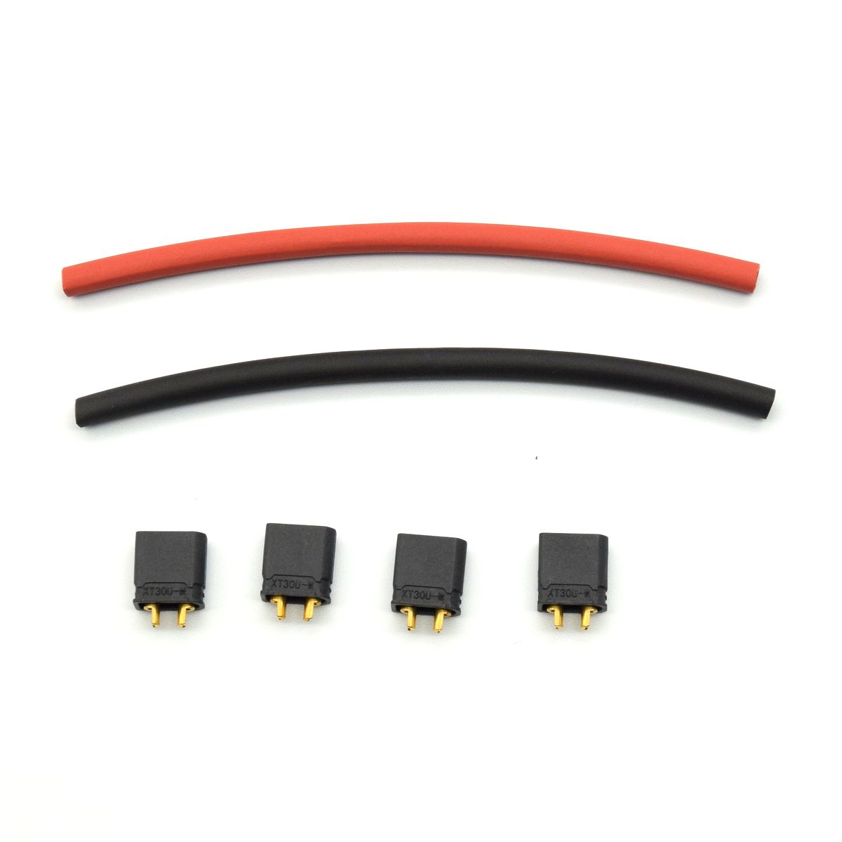 SFA製 XT30Uコネクターブラック オス(銃側)4個入り