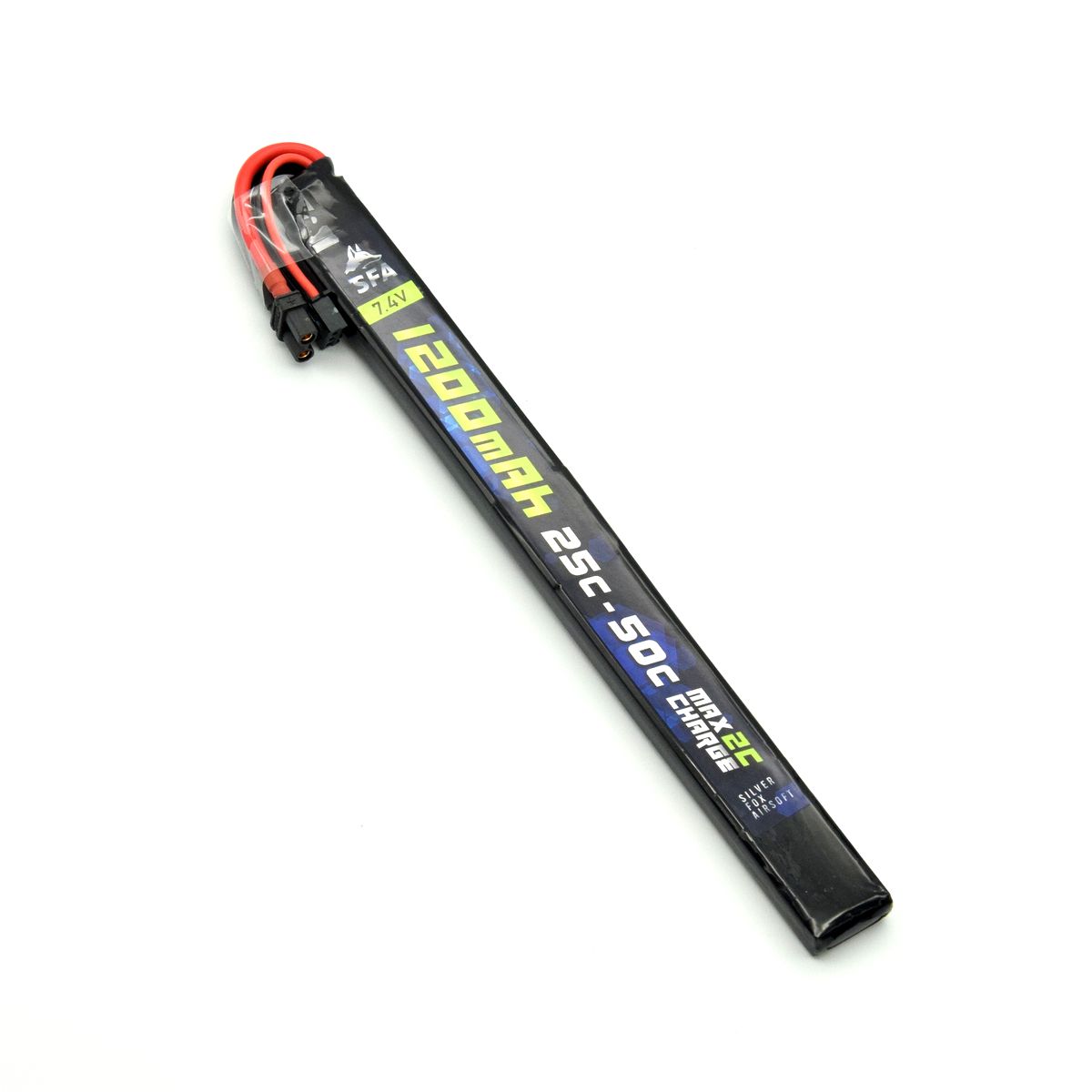 SFA製 7.4V1200mAh 25C-50C スティックタイプ（ウナギ）XT30Uコネクタ