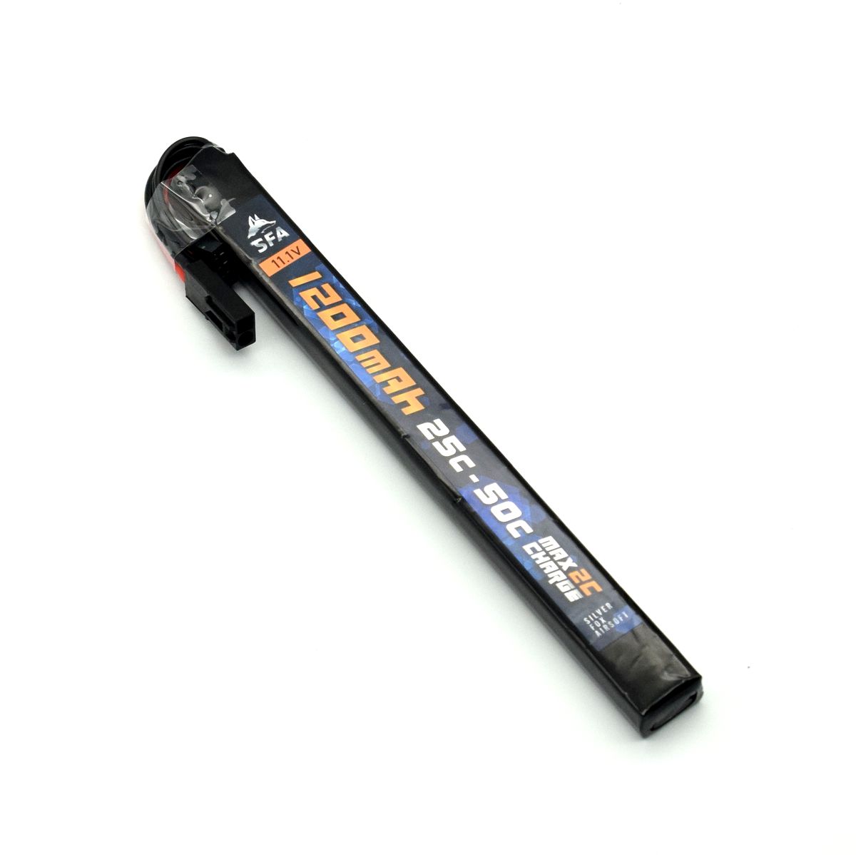 SFA製 11.1V1200mAh 25C-50C スティックタイプ（ウナギ）ミニコネクタ