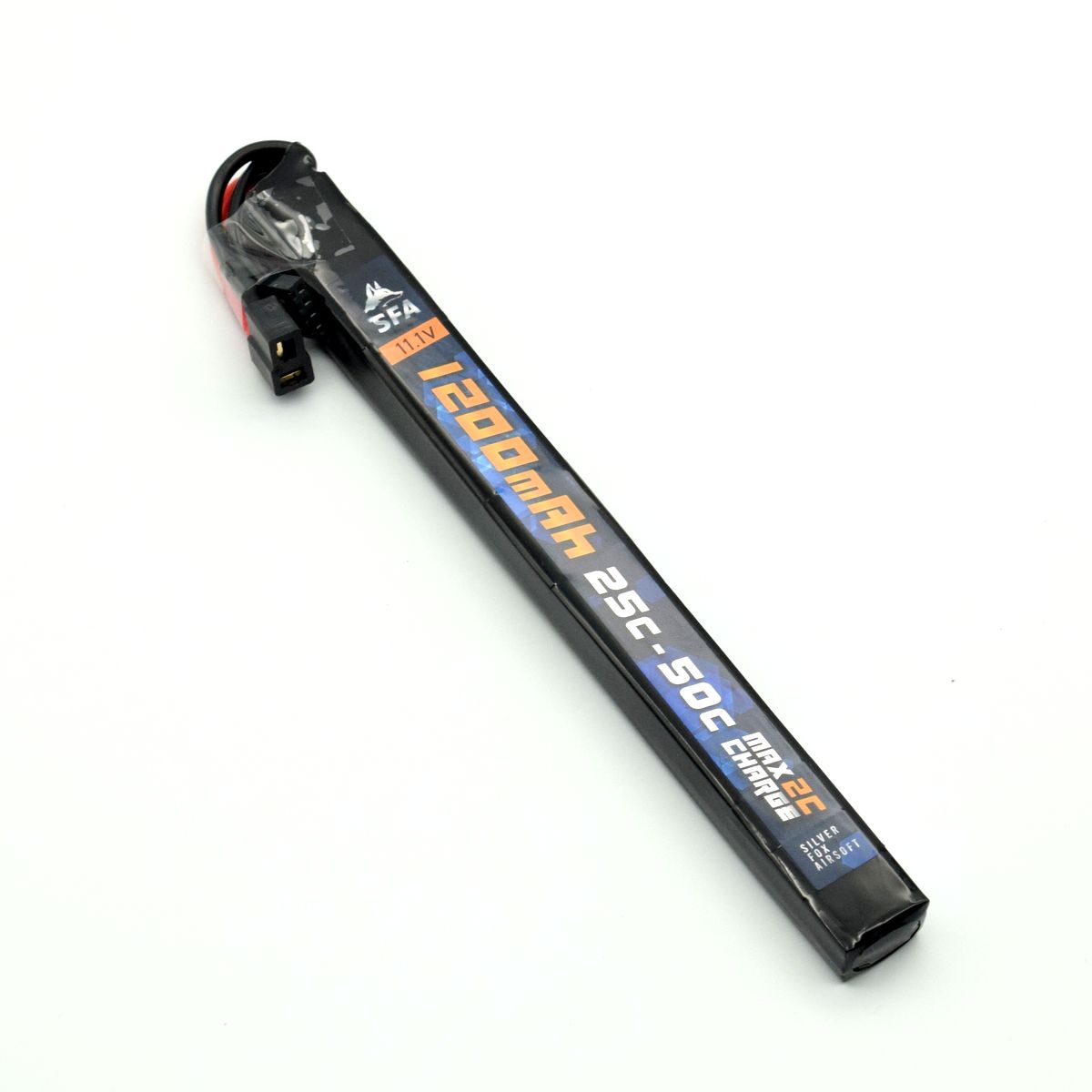 SFA製 11.1V1200mAh 25C-50C スティックタイプ（ウナギ）T字コネクタ