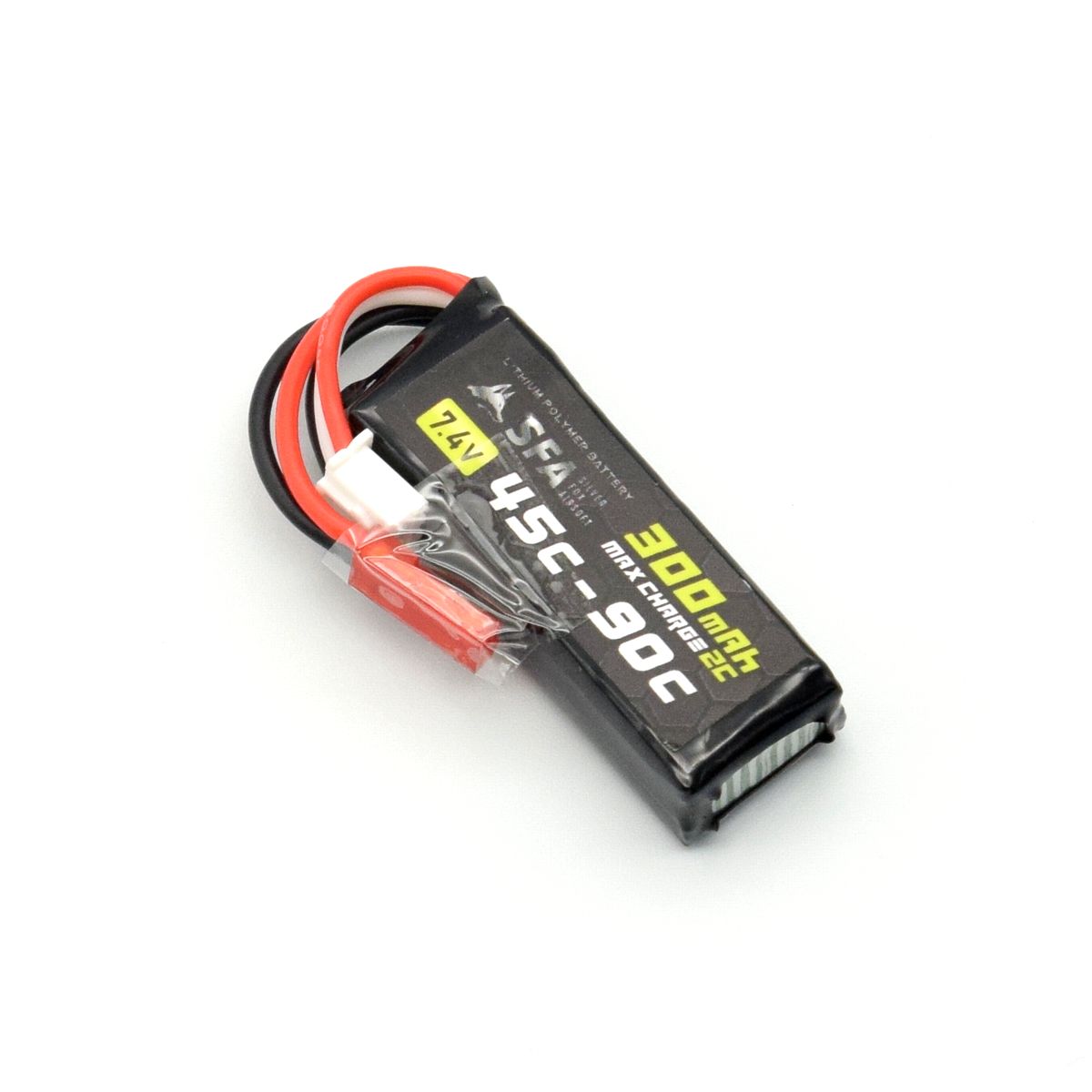 SFA製 7.4V300mAh 45C-90C BECコネクタ