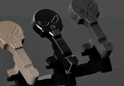 GATE製 M4/M16用 CNCボルトキャッチ 1A1 ブラック