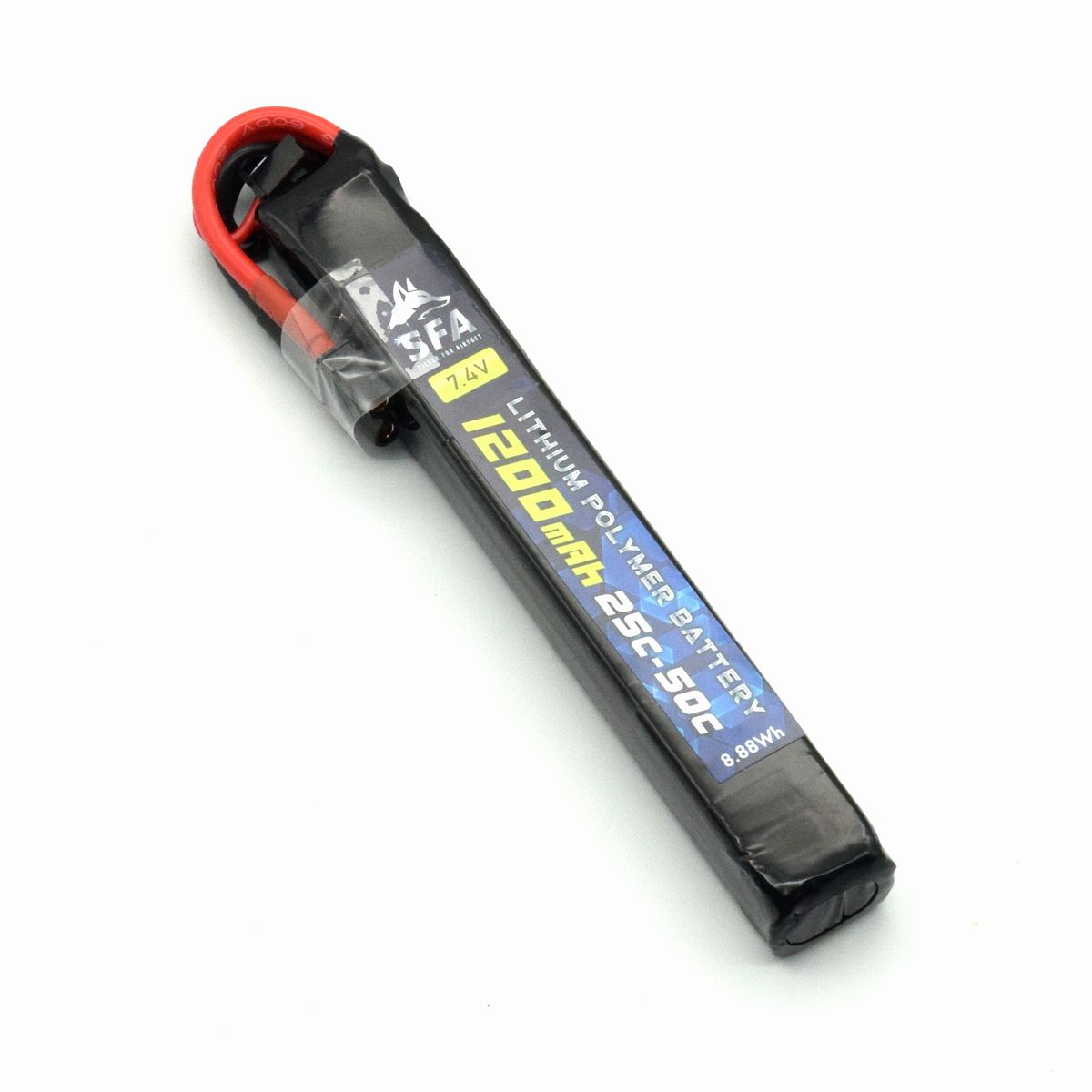 SFA製 7.4V1200mAh 25C-50C ショートスティック XT30Uコネクタ